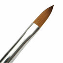 Pro Nail Art Brush Tool For Acrylic & Metal Handle With Diamond Kolinsky Hair 8#