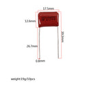 10 Pieces Ceramic & Copper 223J S630V Capacitors For Electric Guitar Bass