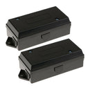 2pcs 7 way Trailer Wire Junction Box Car RV Inline Light Wirer Cord Plug