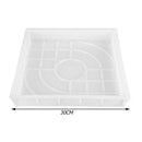 Concrete Pavement Mold DIY Plastic Path Maker Paving Cement Brick Mould