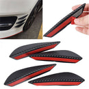 4pcs Fins Universal Body Professional Exterior Protective Front Bumper Spoiler