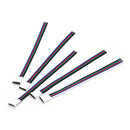 5Pcs 5Pin RGBW Connector Male With Wire Cable 5Pin LED Connector 3C
