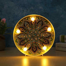 DIY Special Full Drill LED Diamond Painting Light Mandala Cross Stitch Lamp