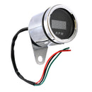 Digital Red LED Tachometer Tach Gauge/RPM Meter For Motorcycle DC 12V
