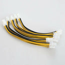 5x ATX 4 Pin Male to 8 Pin Female EPS Power Cable Adapter CPU Power Supply A