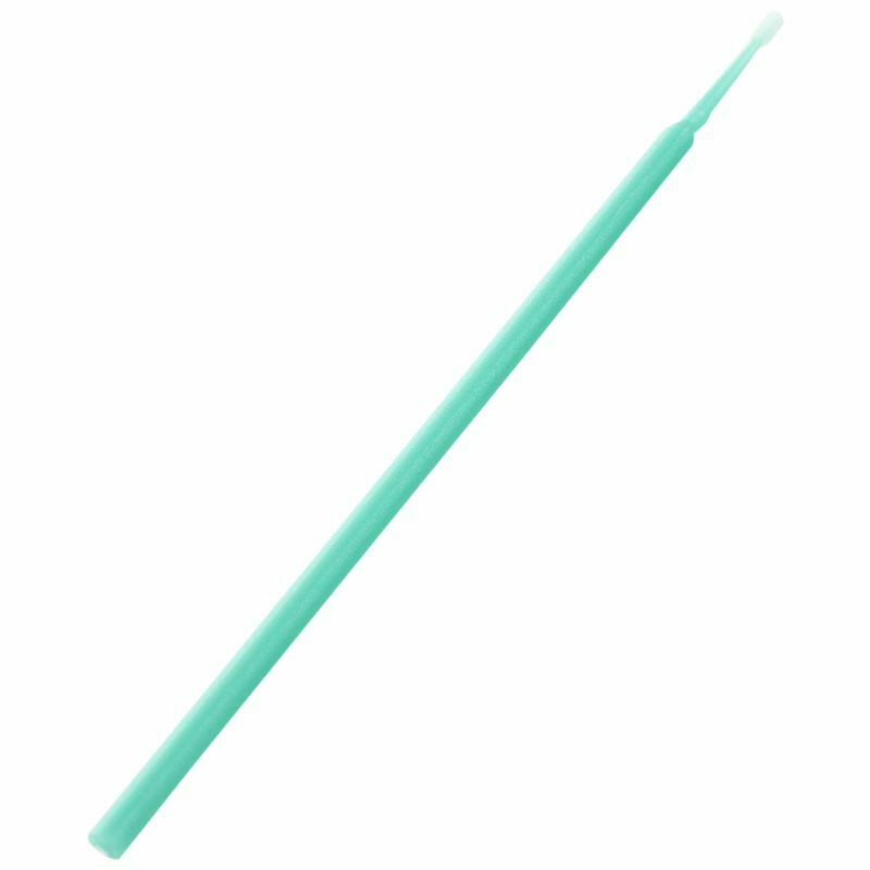100 Pcs Disposable Swab Applicator Micro Brush Eyelashes Extension Mascara  M5H1