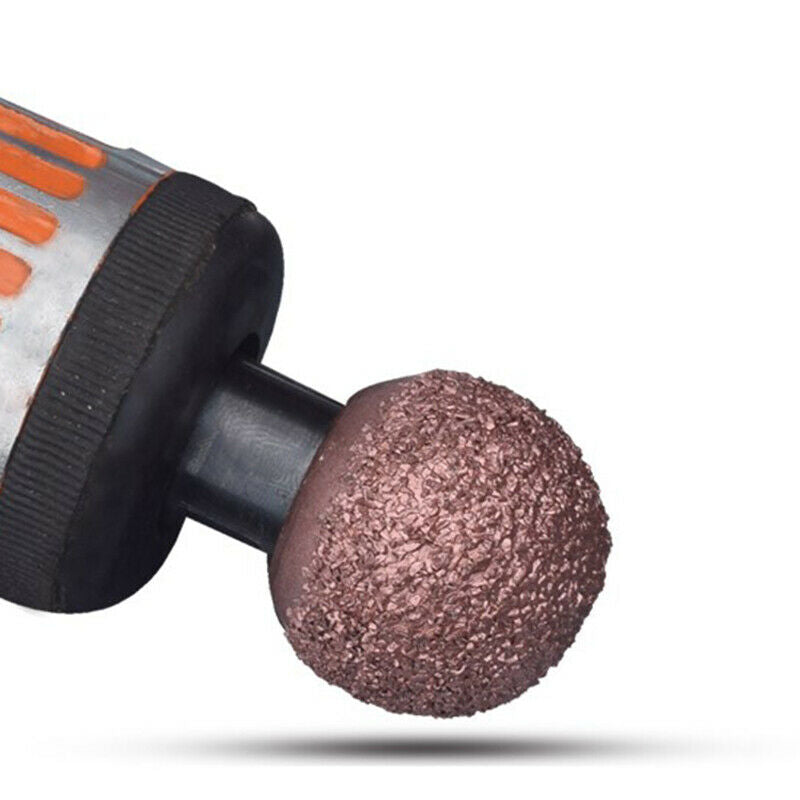 Car Tire Repair Grinding Head Coarse Grit Buffing Wheel With Linking Rod Ti