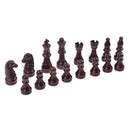 32pcs Plastic Chess Pieces Replacement Set, Spare Chess Draughts Only, King