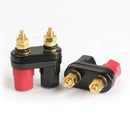 10pcs Terminal Binding Post Power Amplifier Dual 2-way Banana Plug Jack