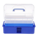Multi-functional Portable Handled Plastic Art Supply Craft Storage Tool Box