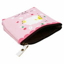Waterproof Zipper Pencil Case Cute A lamb Portable Key Coin Purse Makeup Ba