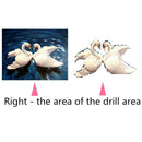 Swan 5D Diamond Painting Embroidery DIY Craft Needlework Home Decor Gift(A)