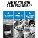 Car Wash Brush Cleaning Mop 90 Degree Rotating Retractable Long Handle Broo E1P2