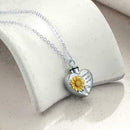 Sunflower Pendant Necklace Flower Short Necklace ClavicleChain Z7Z9 J0G3 Q6 P2C5