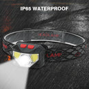 USB Rechargeable XPE LED Fishing Headlamp Waterproof Head Light Torch Lamp