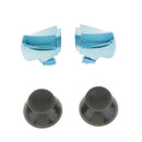 Set of 15 Chrome Replacement Buttons Bumper Trigger for NEW XBOX One Blue