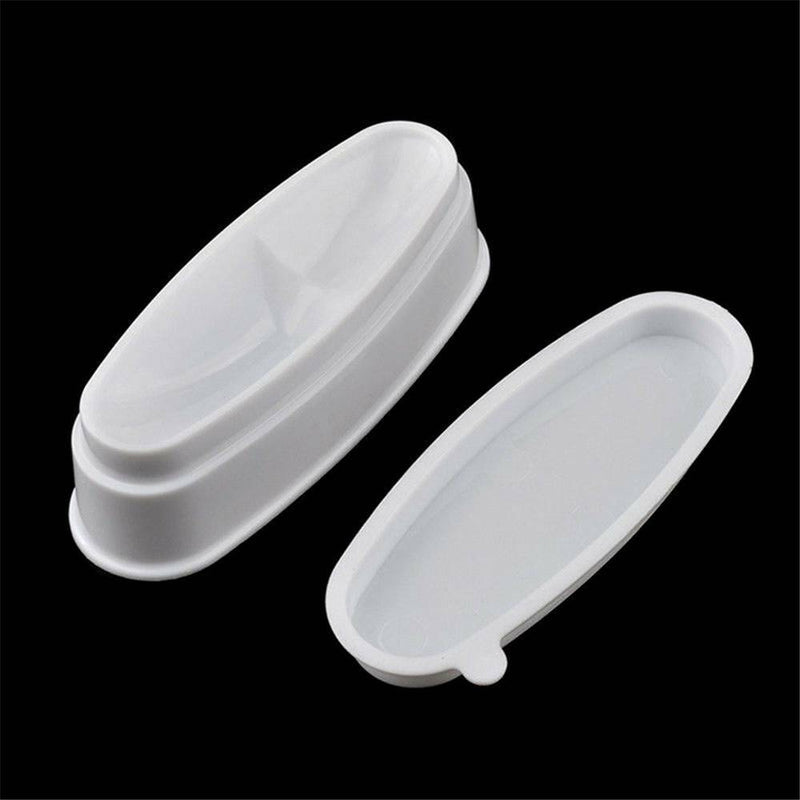 French Tips Dip Nail Container Powder Art Dipping Tray Mold Guides Tool Kits