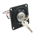 Universal Car Key Ignition Switch Panel with LED Light Engine Start 2-Position