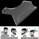 1X Men's Beard Shaping Tool Trimming Shaper Template Guide Shaving Stencil  3C