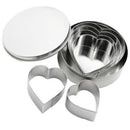 Heart Shaped Cookie Cutters, Stainless Steel Biscuit Pastry Cutters