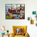 5D DIY Full Drill Diamond Painting Cross Stitch Embroidery Kits (Seaside)