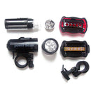 Waterproof 5LED Bike Front Head Light+5LED Bike Rear Safety Tail Lamp Set A