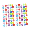 100Pcs Poultry Chick Chicken Duck Automated Management Chip Leg Foot Ring