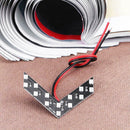 2pcs Red 14SMD LED Car Rear View Side Mirror Arrow Panel Turn Signal Lights