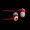 SY-018 Stylish In-ear Hands free with Microphone Flat Earphones