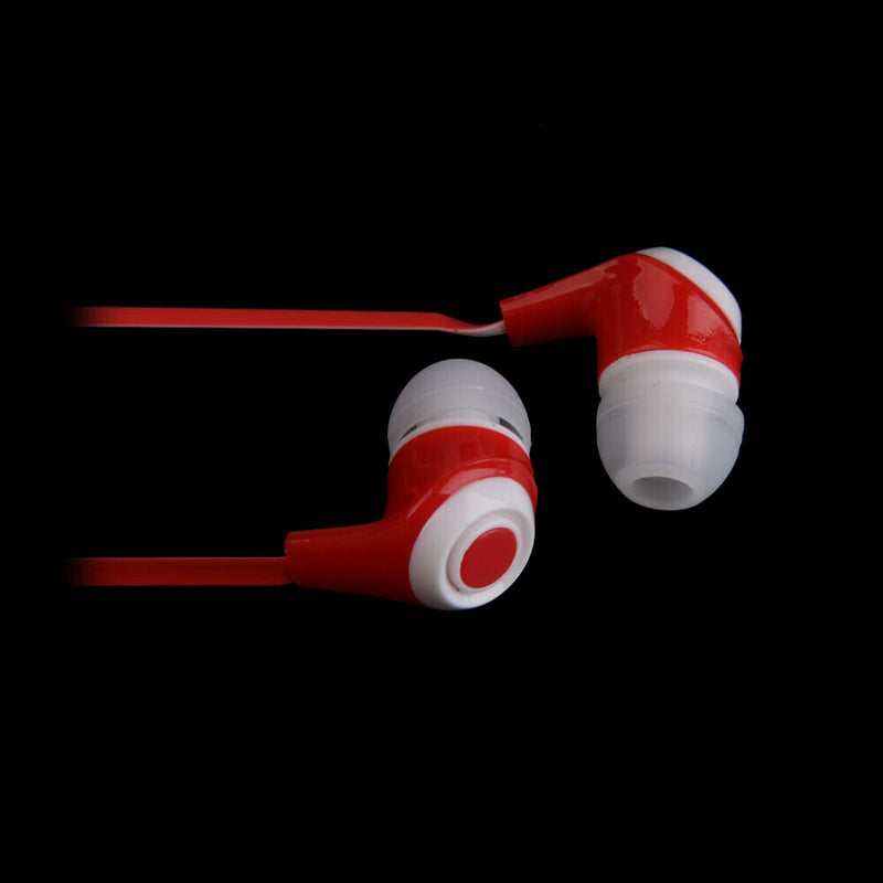 SY-018 Stylish In-ear Hands free with Microphone Flat Earphones