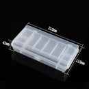 Outdoor Durable Transparent Camping Plastic Strorage Small Compartments Bait Box