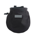 Climbing Chalk Bag Non-slip Adjustable Magnesium Powder Storage Pouch Black