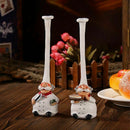 1 Pair of American Village Retro Top Hat Chef Plastic Decoration Creative K X9R6