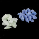 100g Luminous Sea Glass, Glow in The Dark Glass Stones for Walkways Outdoor