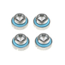 4Pack Chrome Brass Water Cooling G1/4 Plug for Computer Water Cooling