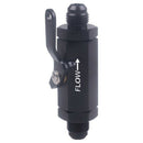 An6 6An Aluminum Inline Fuel Filter Shut Off Valve Cut Off with Cable Lever O8J7