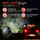 4.3"inch 30W Spot LED Work Light Bar Car Truck Boat Driving Fog Offroad SUV 4 J_