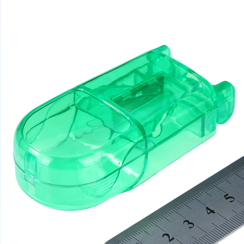 Portable Pill Tablet Cutter Splitter Divide Storage Case Medicine Cut Box