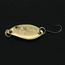 Spoon 006 6 pcs 2.5g 2.8cm Zinc alloy hard fishing bait spoon Seed bait wit C5B5