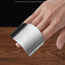 1pc Stainless Steel Finger Protector Multi-functional Cutting up VegetablesB_kz
