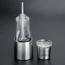 2 in 1 Salt Pepper Shakers Manual Mill Spices Peppercorn Grinder