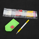 DIY Special Shaped Diamond Painting Wallet Girl Coin Purse Pendants Gifts