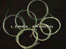 Acoustic Guitar Wound 6 Clear Nylon Strings Gauge Set Classic Guitar new da1t