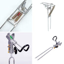 Automatic Double Springs Angle Pole Fish Pole Bracket Fish Rod Holder Support hg