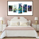 Landscape 5D DIY Full Drill Diamond Painting 5-pictures Combination Kit Set
