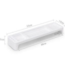 1X(Tabletop Storage Shelf, Multi-Functional Office Storage Supplies, Comput