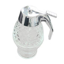 Acrylic Sauce Honey Syrup Dispenser Pot Jar 1 Cup Glass Trigger Stand 8oz