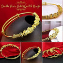 Double Pixiu Golden Wealth Bangle Retro Ethnic Style 2020 Women Bangle Luck Q1P7