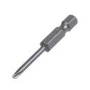 2 Pcs 50mm magnetic 1/4'' hex shank Y tip head screwdriver bits set ME