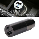 type-c Fast Charger Car Charger Dual USB Copper Full Metal Car Charger A
